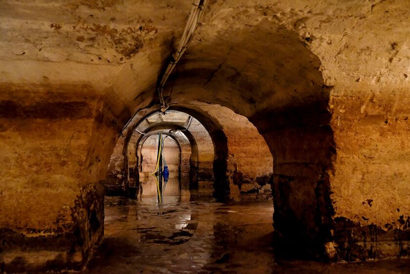 Galerias romanas na Rua da Prata