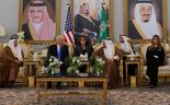 A viagem de Trump ao mundo Árabe em imagens
