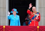 Príncipe Filipe e Rainha Isabel II, em 2009