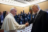 Donald Trump Papa Francisco Jorge Bergoglio