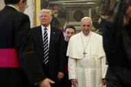 Donald Trump Papa Francisco Jorge Bergoglio