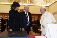 Donald Trump Papa Francisco Jorge Bergoglio