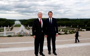 Putin e Macron voltaram a falar