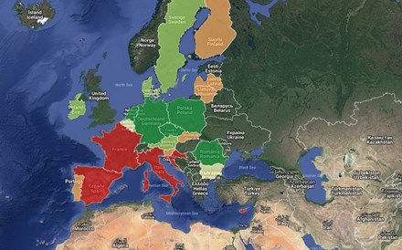 Mapa: Desemprego em Portugal saiu da 'zona vermelha'