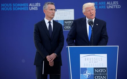  Trump na NATO: 'Isto não tem sido justo para os contribuintes norte-americanos'