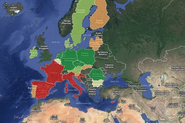 Mapa: Desemprego em Portugal saiu da 'zona vermelha'