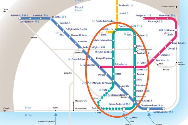 Trabalhadores do Metro de Lisboa chumbam linha circular
