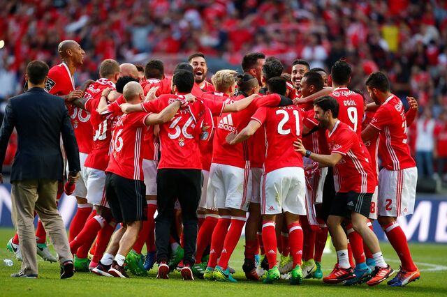 A festa do Benfica tetracampeão, em imagens