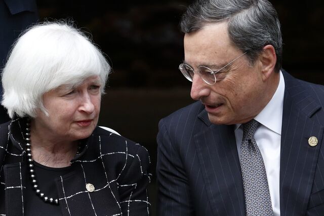 Yellen e Draghi com razões para jogar à defesa em Jackson Hole