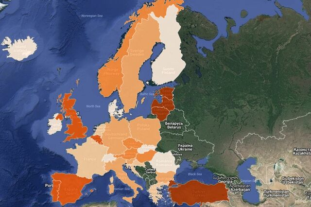 Mapa: Subida de preços em Portugal no topo da Europa