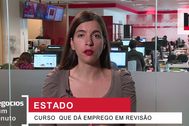 O que se passa com o curso que dá emprego no Estado?