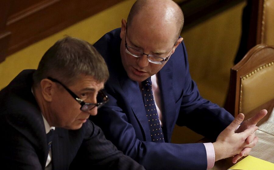 Bohuslav Sobotka Andrej Babis