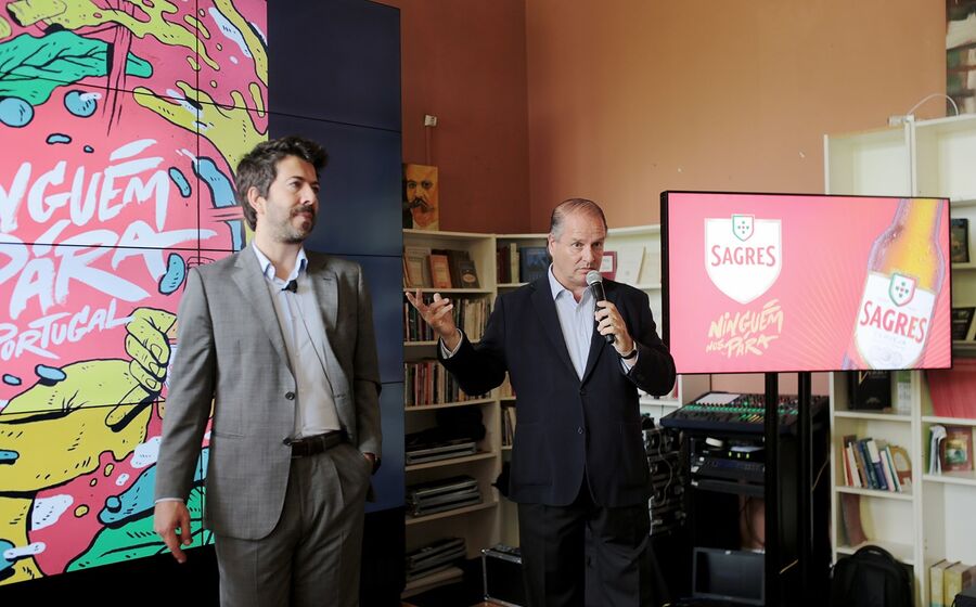 Filipe Bonina Nuno Pinto Magalhães Central Cervejas Sagres