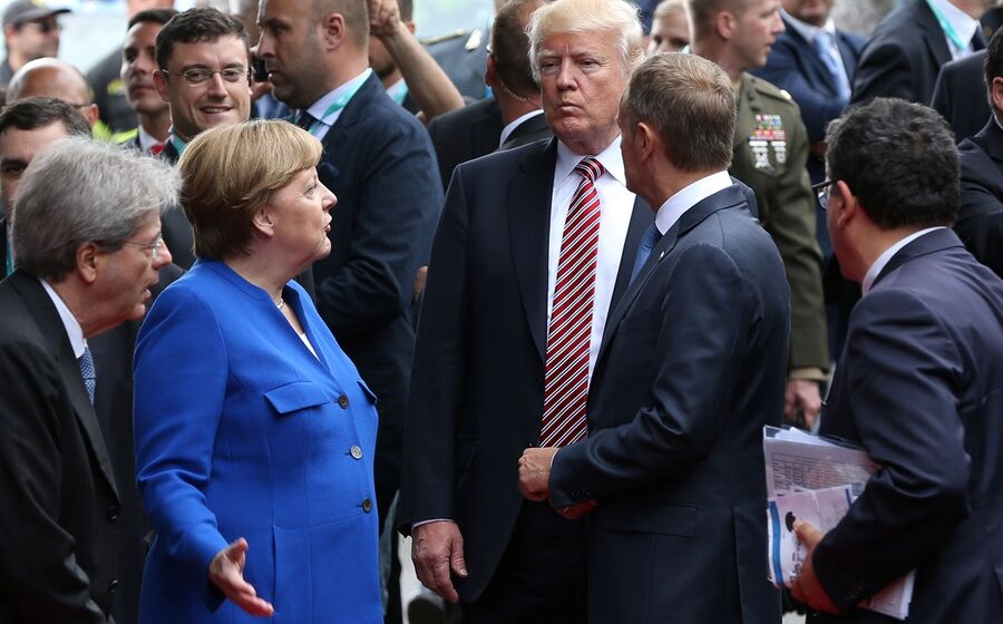 G7 Sicília Merkel Trump