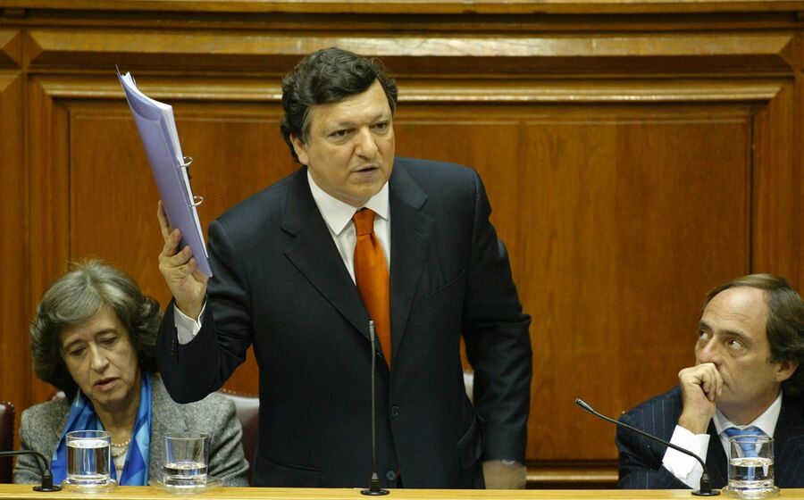 Durão Barroso e Paulo Portas 