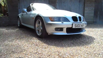 1998 BMW Z3 Roadster. Estimativa de 6.500 a 8.500 libras.