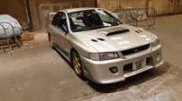 2000 Subaru Impreza WRX STi Type-RA S201 (model type GF-GC8). Estimativa de 12 a 15 mil libras.