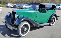 1936 Morris 8 Four-seat Tourer. Estimativa de oito a dez mil libras.