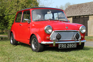 1968 Austin Mini Cooper MKII 998. Estimativa de 20 a 25 mil libras.