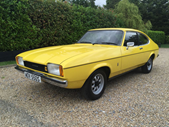 1977 Ford Capri 1600 L. Estimativa de oito a dez mil libras.