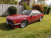 1985 BMW 635 CSi COUPÉ. Estimativa de 11 a 14 mil libras.