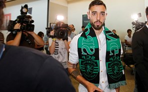 Sporting conclui transferência de Bruno Fernandes por 8,5 milhões