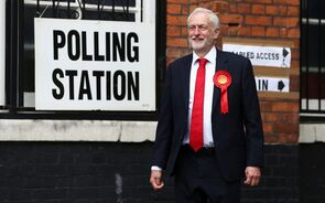 Jeremy Corbyn já votou nas legislativas em Londres