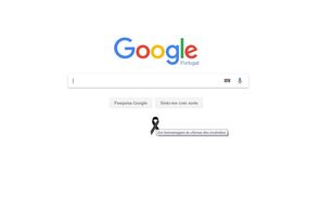 Google homenageia vítimas dos incêndios em Portugal