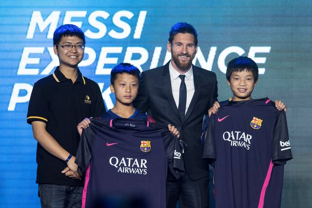 Messi vai ter parque temático na China
