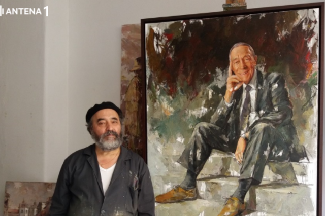 Este pode vir a ser o retrato oficial de Marcelo Rebelo de Sousa