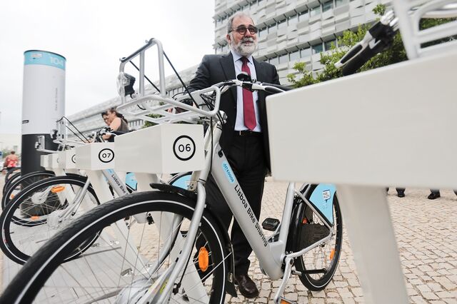 Rede de bicicletas de Lisboa sem publicidade