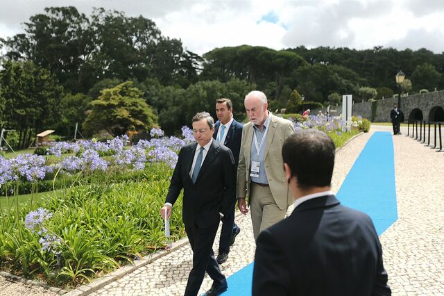 A intervenção de Draghi no Fórum BCE
