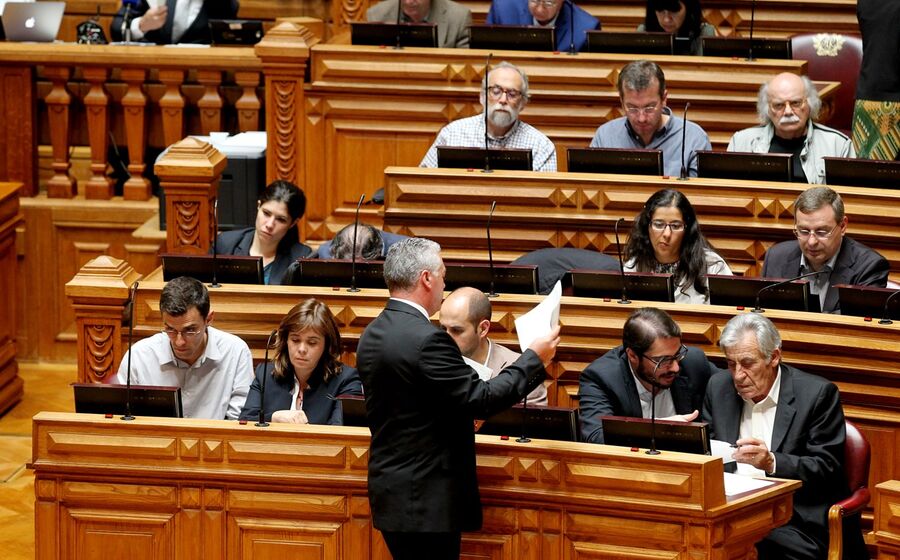 plenário parlamento esquerda