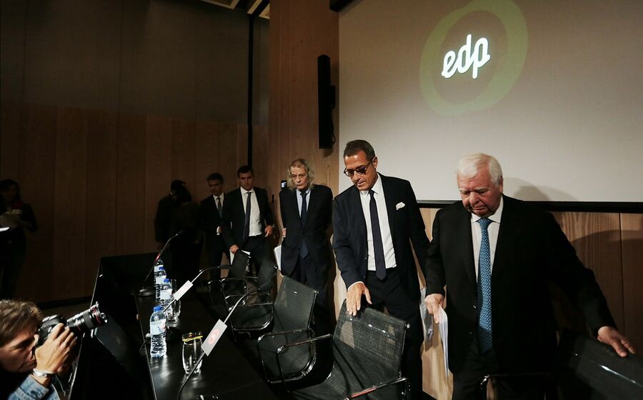 António Mexia EDP Eduardo Catroga Manso Neto