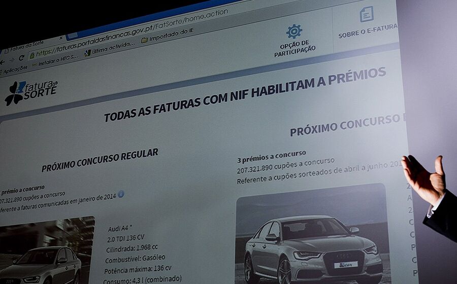 Sorteio factura da sorte
