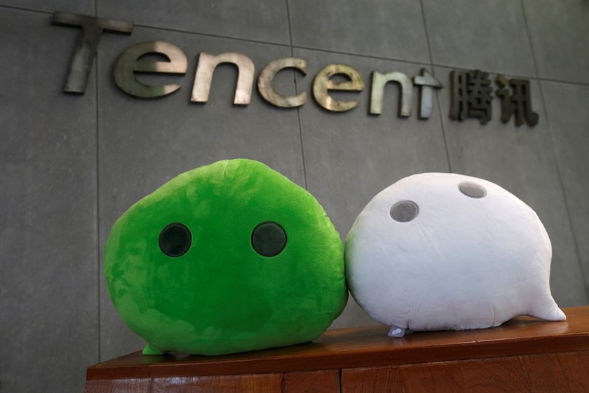 8. Tencent - o portal chinês de internet entra no top 10, valendo 108.292 milhões de dólares