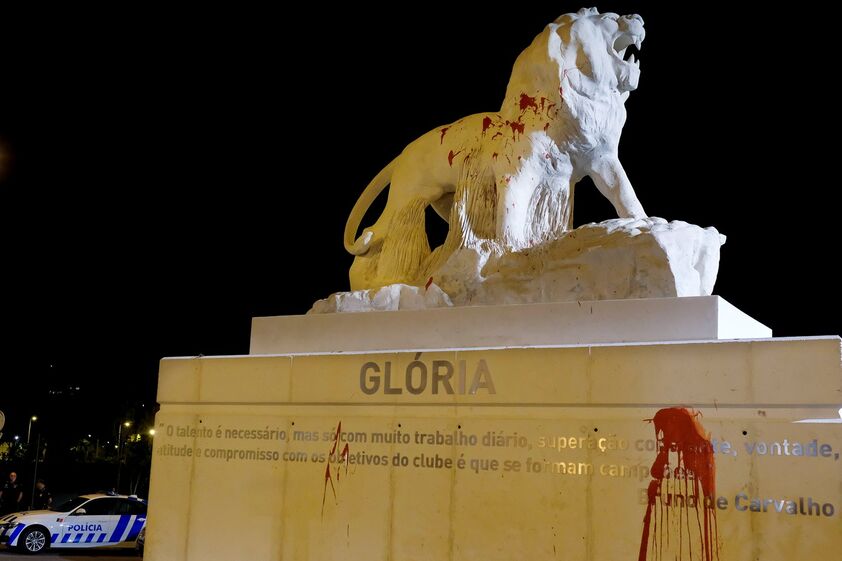 estátua sporting