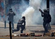 Caracas protestos Venezuela eleição constituinte violência