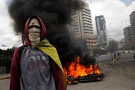 Caracas protestos Venezuela eleição constituinte violência