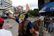 Caracas protestos Venezuela eleição constituinte violência
