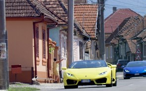 Seis Lamborghini na Transilvânia