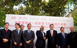 antónio costa com chineses