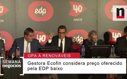 Quais as críticas feitas pela gestora britânica à EDP na OPA sobre a EDP Renováveis?