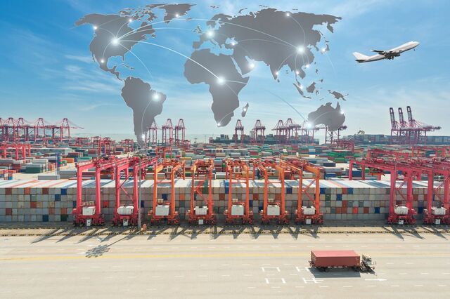 Estamos comercialmente ligados com o mundo