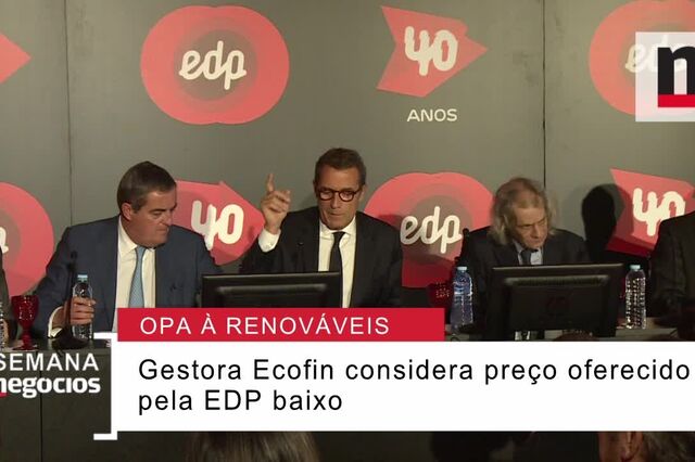Gestora britânica dá nega à EDP na OPA