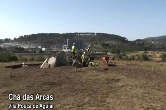 Descoberta de pinturas preserva dólmen de barragem em Vila Pouca de Aguiar