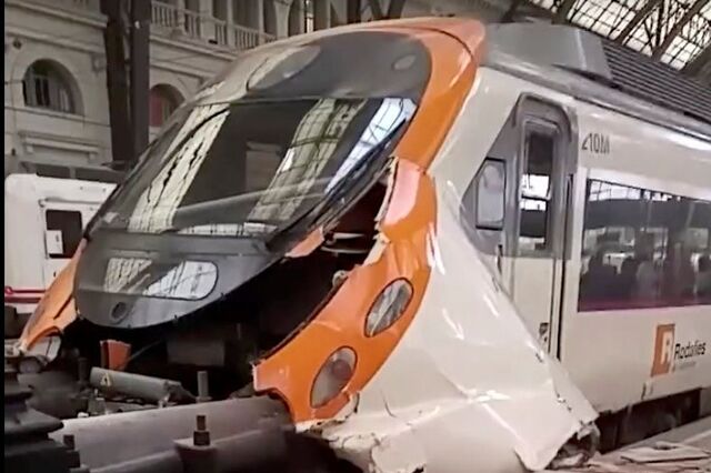 Aumenta para 48 o número de feridos do acidente ferroviário em Barcelona