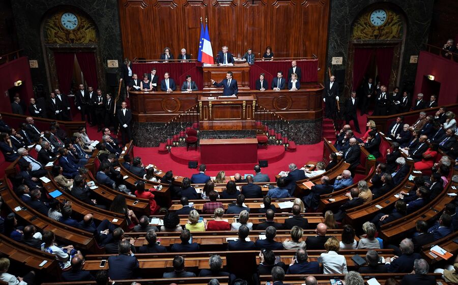 Emmanuel Macron congresso Versailles