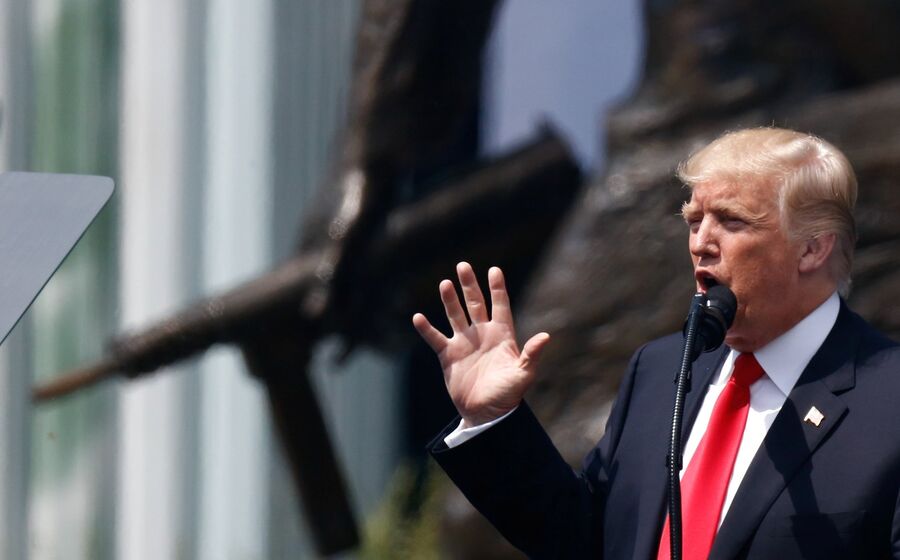 Donald Trump Varsóvia Polónia