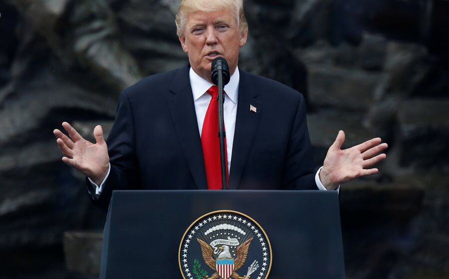 Donald Trump Varsóvia Polónia